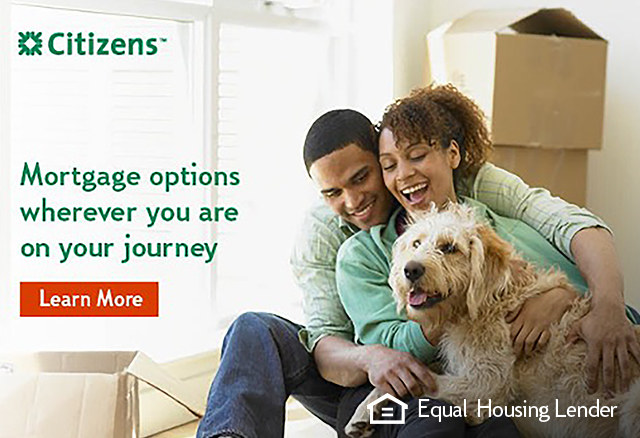 Citizens Mortgage options wherever you are on your journey. Follow link to learn more. Equal housing lender.