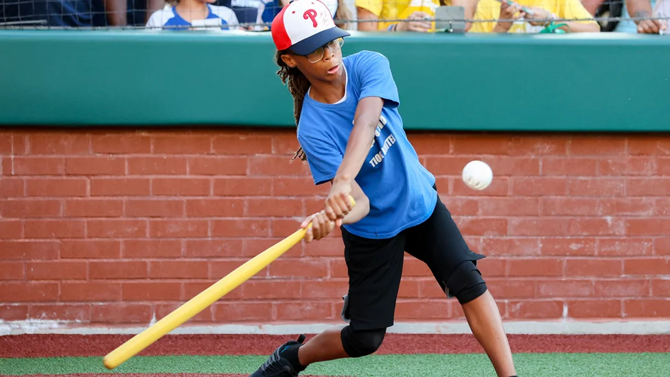 Phillies Jr. RBI League in progress