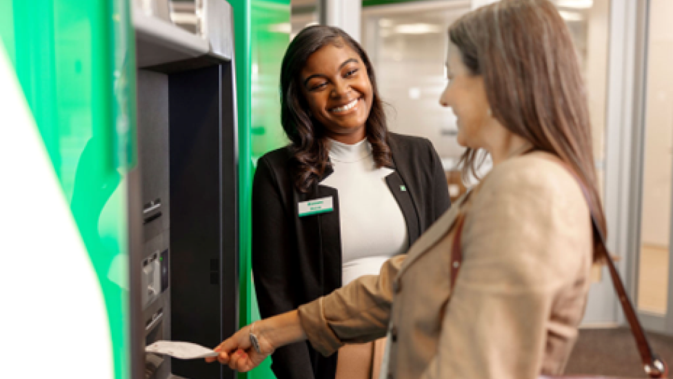 Citizens branch with customer service