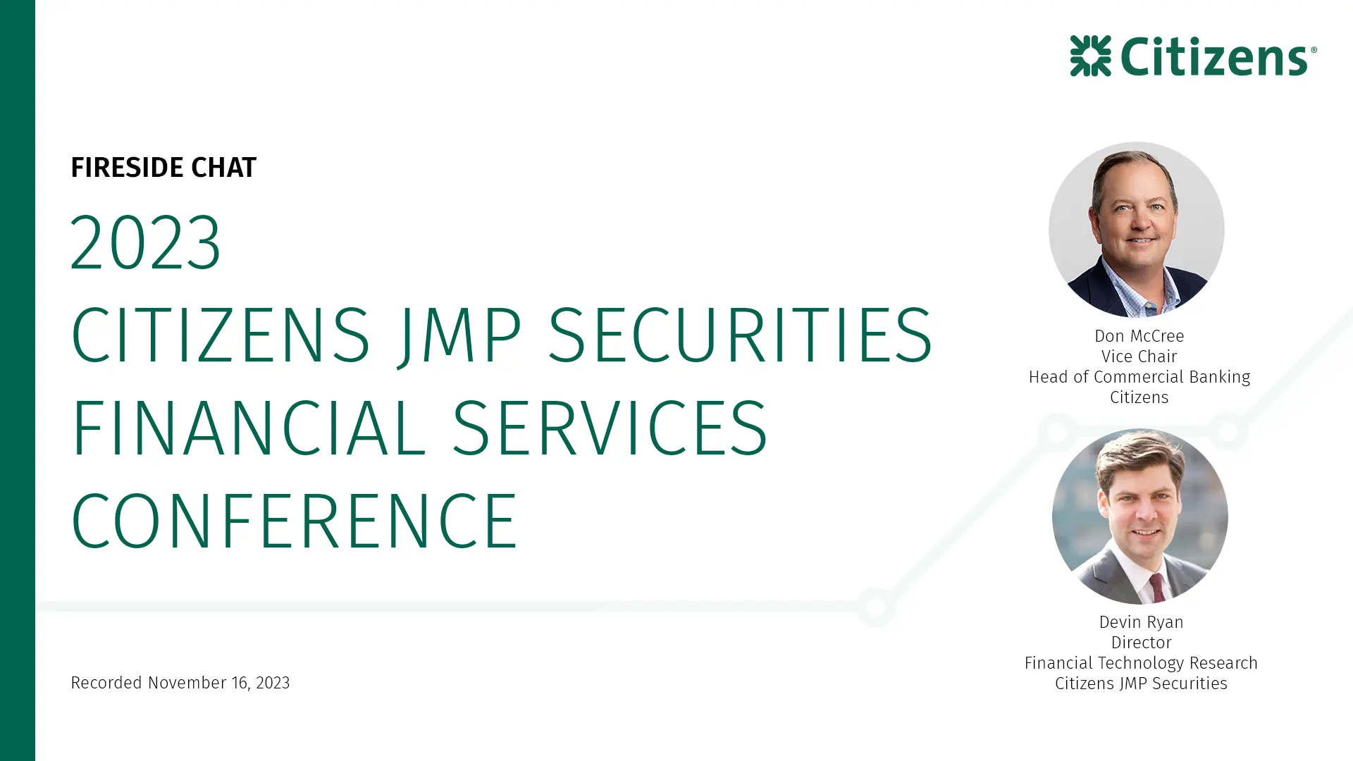 Citizens JMP Conference
