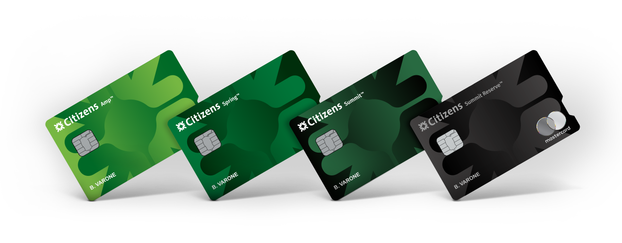 Citizens credit cards