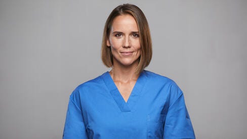 Image of hospital worker