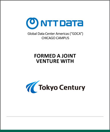 Citizens serves as financial advisor to NTT DATA and Tokyo Century on Chicago data center joint venture