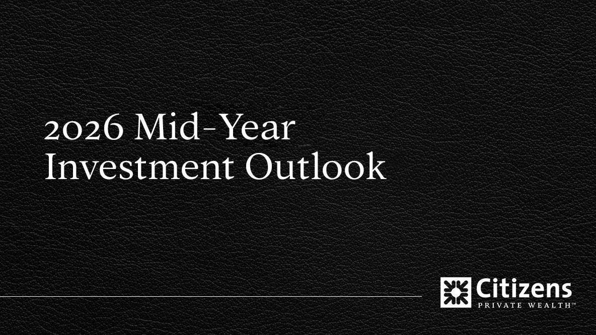 2026 Midyear Investment Outlook Webinar - featuring Chief Investment Officer, Michael Hans discussing trends and strategies to navigate the year ahead