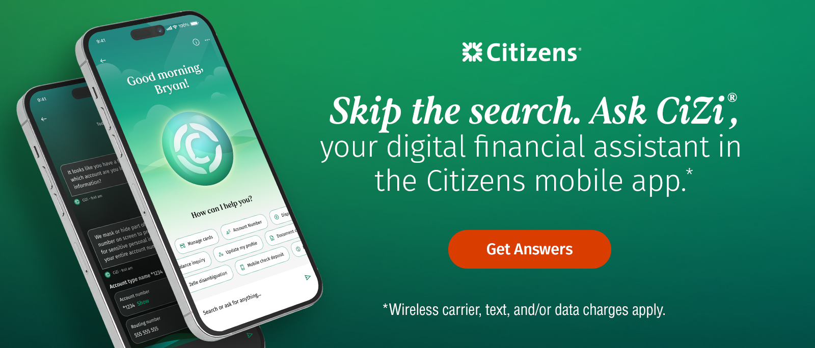 Skip the search. Ask CiZi