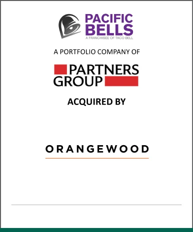 Pacific Bells - a portfolio company of Partners Group - acquired by Orangewood