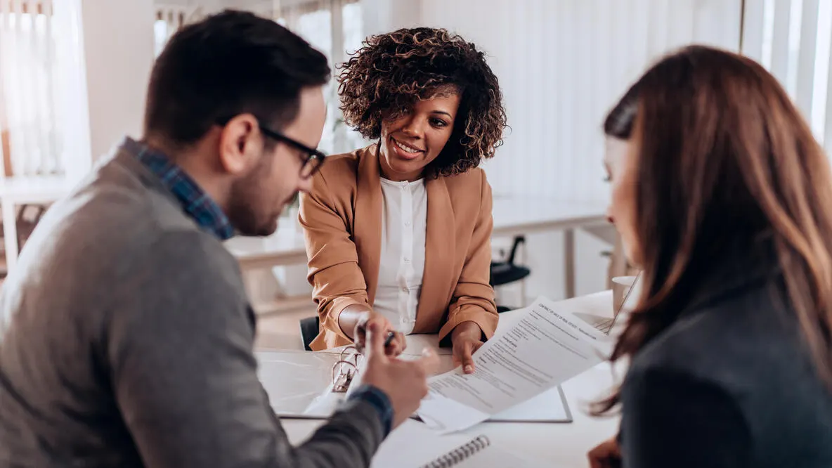 Financial planning discussion focused on protecting income and long-term security