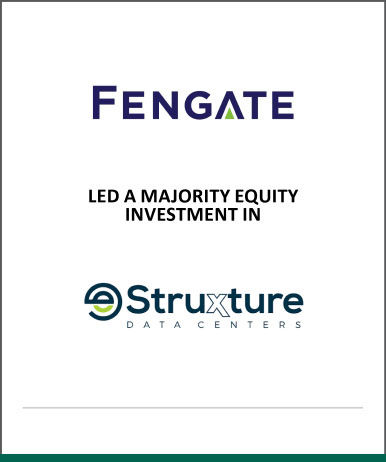 Citizens serves as financial advisor to eStruxture Data Centers in its equity investment by Fengate