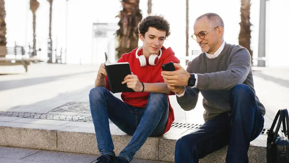 man-and-teenager