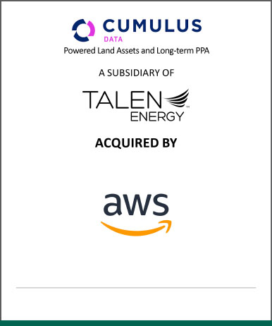 Citizens serves as financial advisor to Talen Energy in its acquisition by AWS
